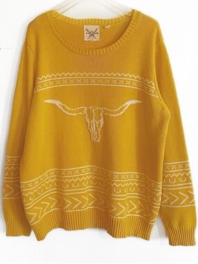 COTTON & RYE western sweater